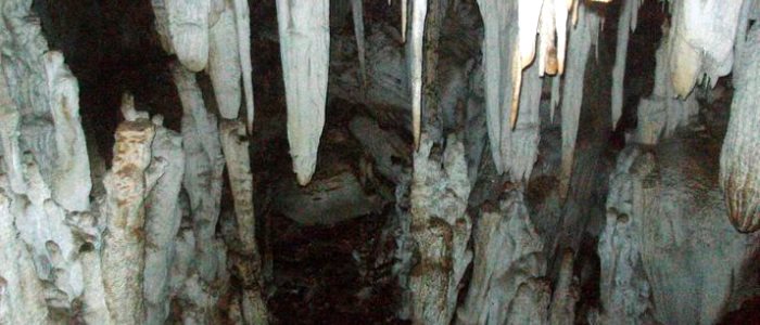 spelunking can be done at the caves of this national park