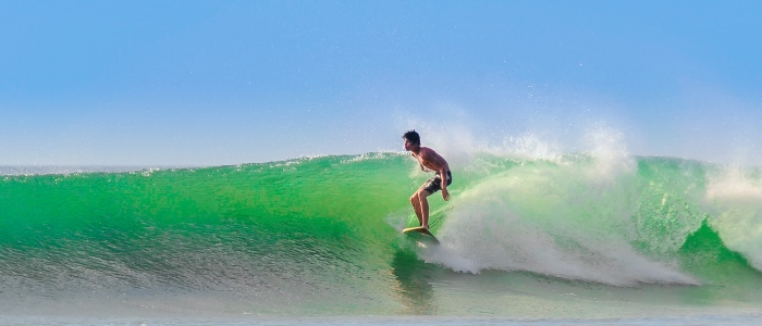one of the best surfing spots in costa rica